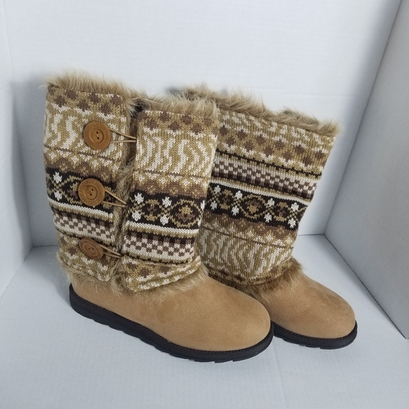 NWT MUK LUK Slipper Sleeve Boot Size 9 - Picture 1 of 9